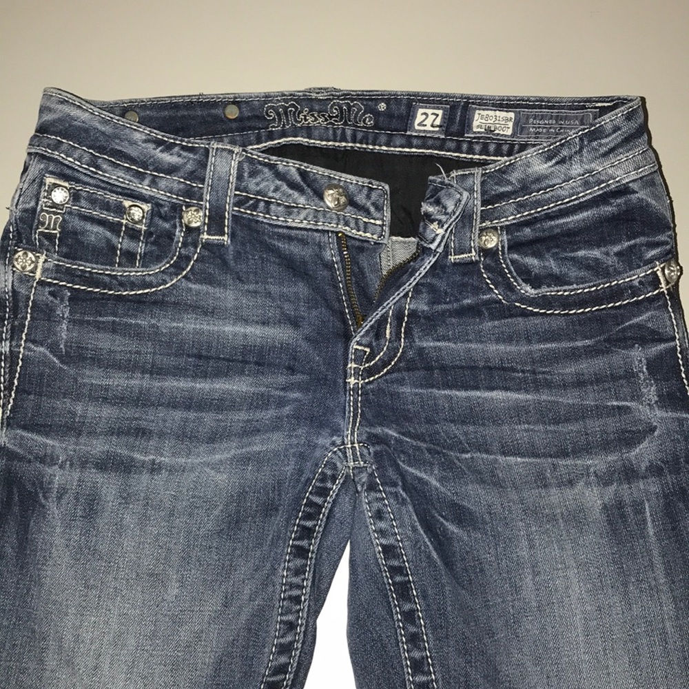 Miss Me standard boot stretch jean